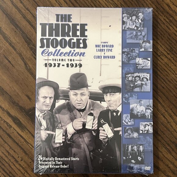Three Stooges DVD Lot of 4 Collection Vol 1 & 2 (NEW) , Features, Cartoons - Picture 10 of 11